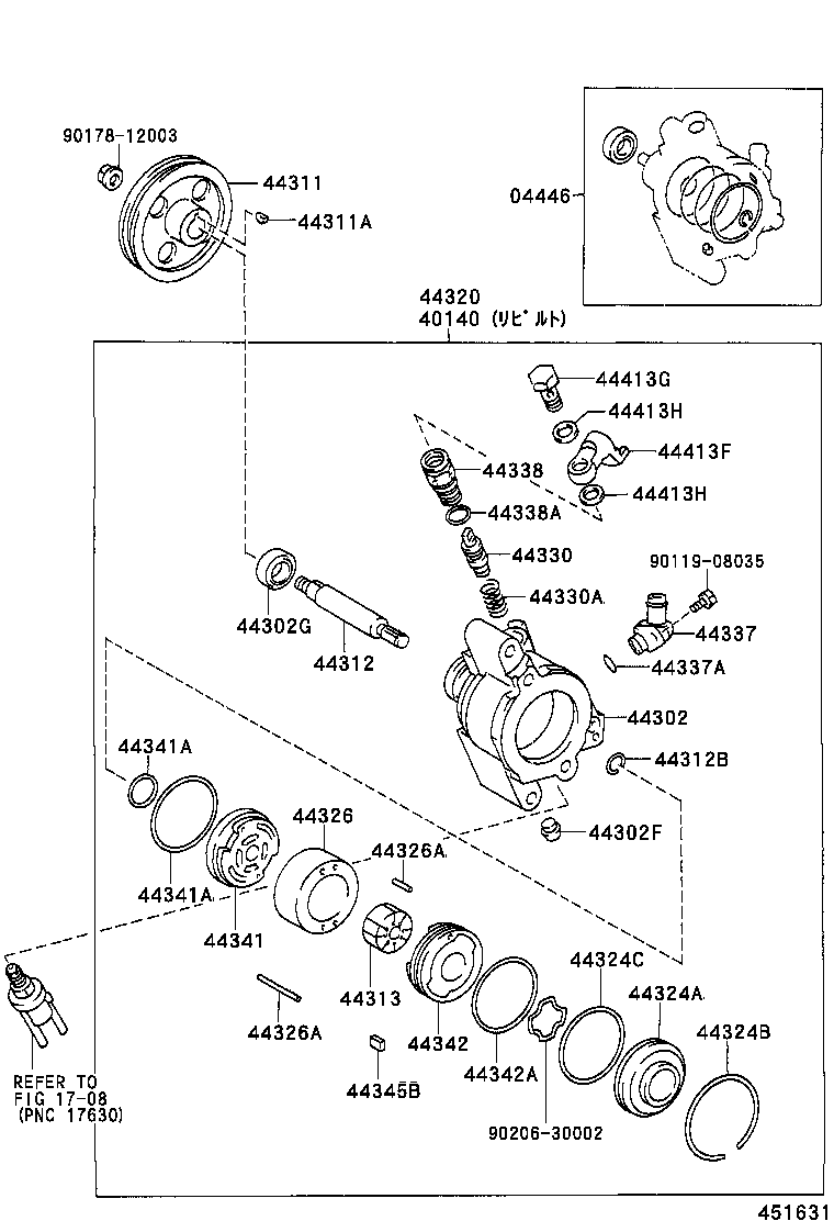 44320-20650 PUMP ASSY, VANE product image