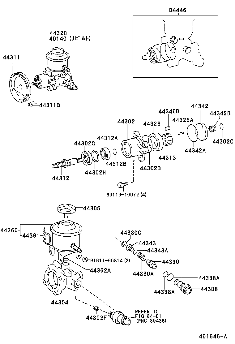 44320-30490 PUMP ASSY, VANE product image