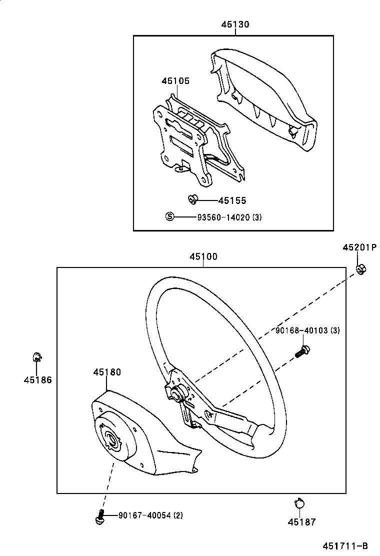45105-04040 PLATE SUB-ASSY, HORN BUTTON CONTACT, NO.1 product image
