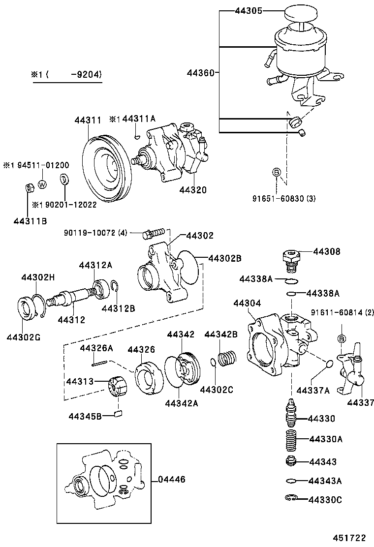 44320-30440 PUMP ASSY, VANE product image