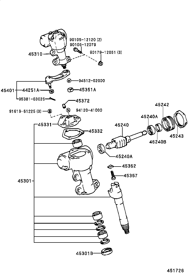 44105-30130 HOUSING SUB-ASSY, VALVE product image