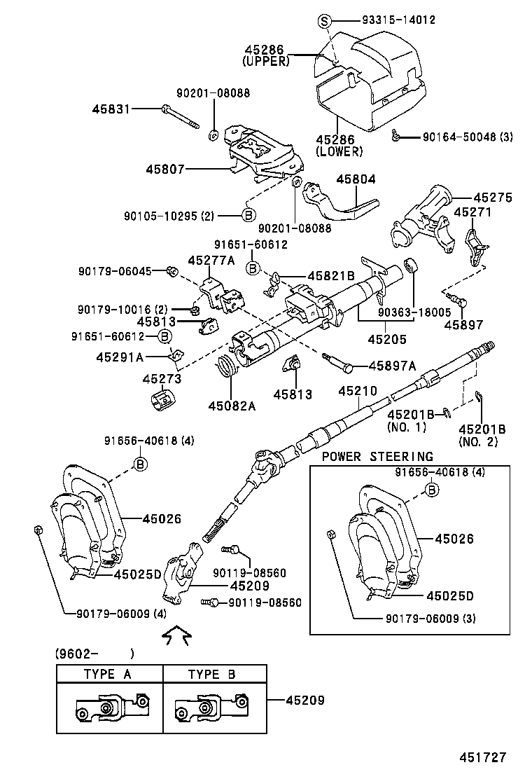 45807-10052 BRACKET SUB-ASSY, STEERING COLUMN UPPER SUPPORT product image