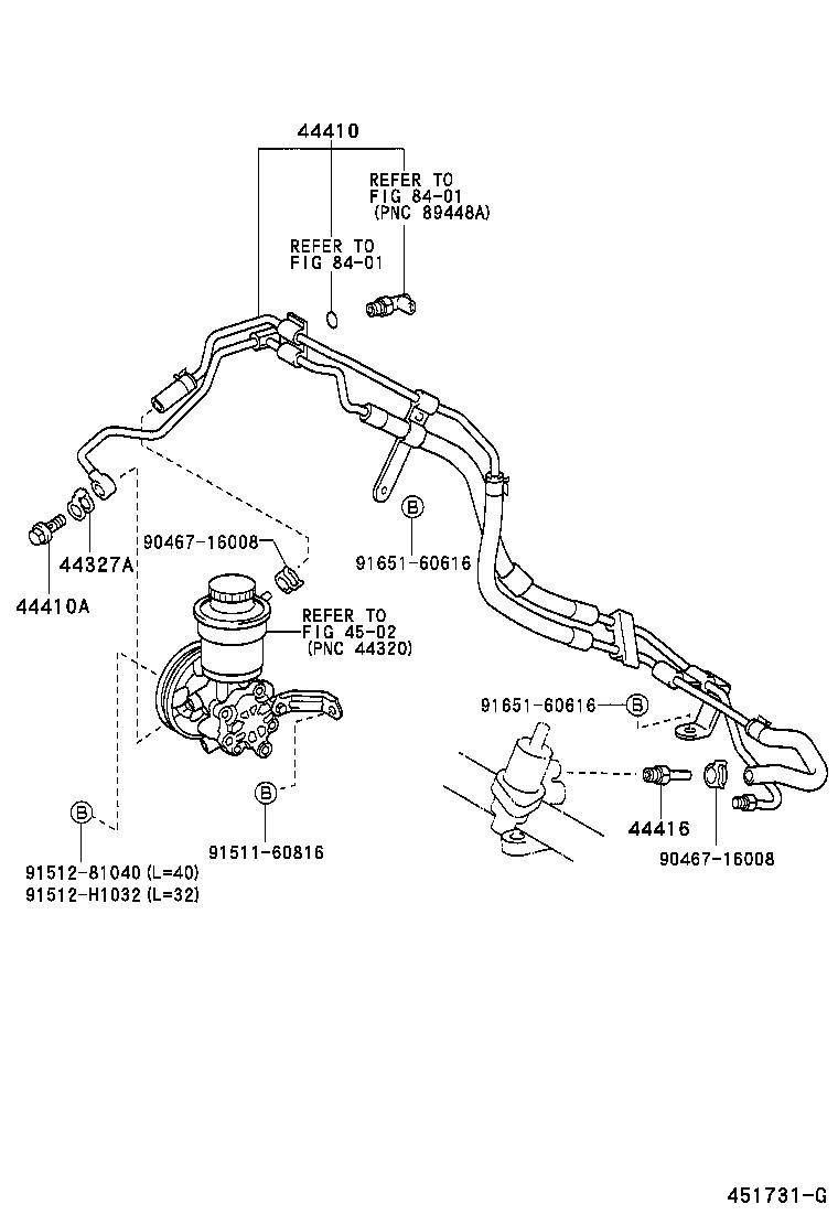 44327-12010 GASKET, PRESSURE PORT, NO.1 product image