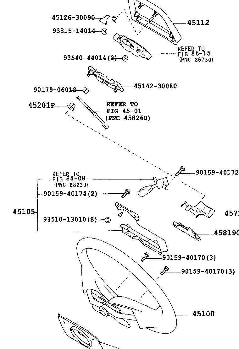 45015-30020 PLATE SUB-ASSY, HORN BUTTON CONTACT, NO.2 product image