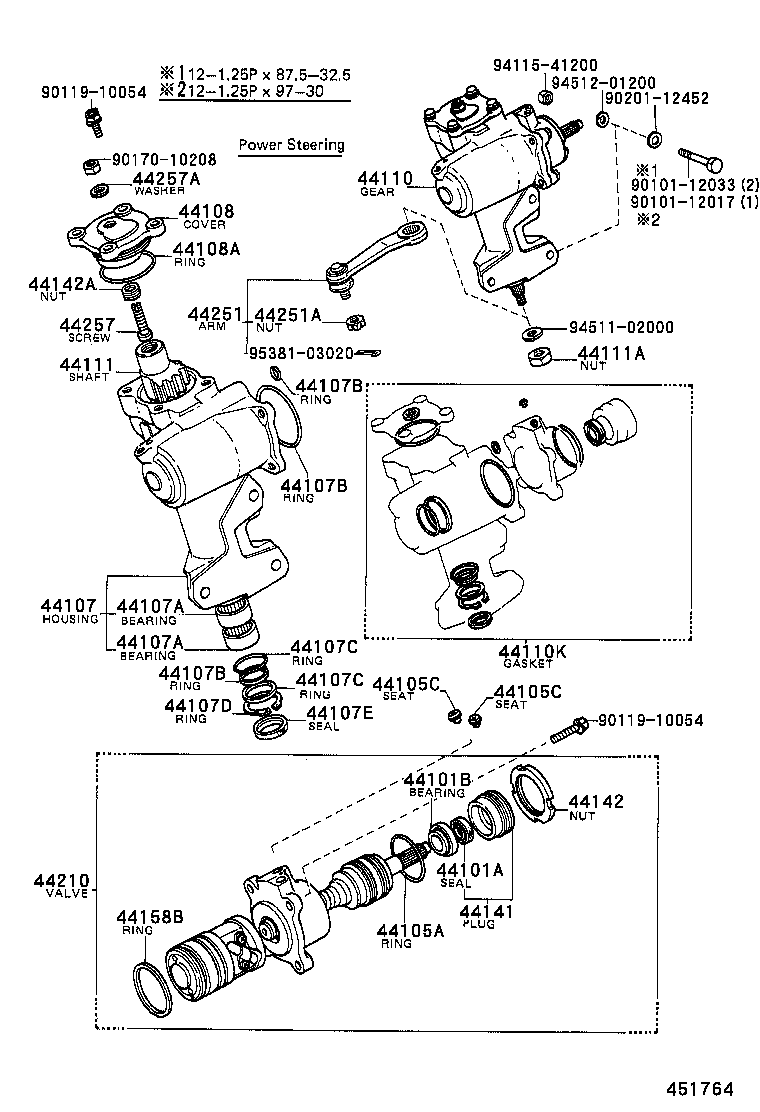 45082-20010 BRACKET SUB-ASSY, STEERING COLUMN UPPER SUPPORT product image