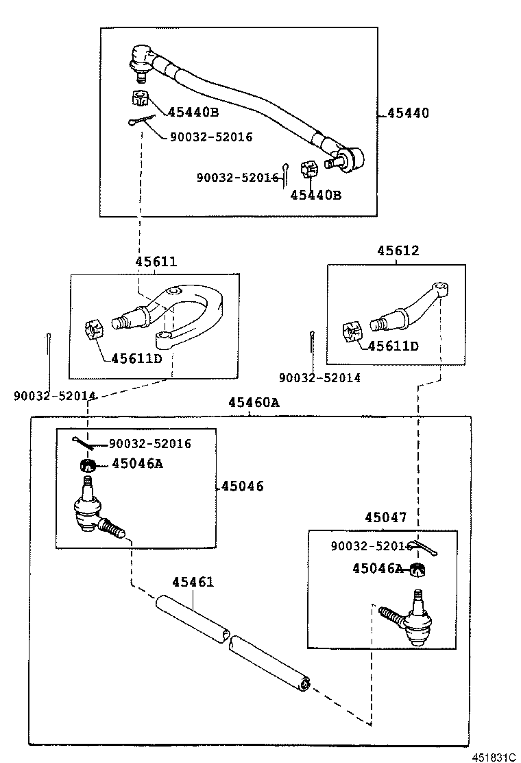 44110-37172 GEAR ASSY, POWER STEERING product image