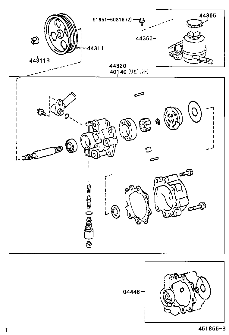 44320-27130 PUMP ASSY, VANE product image
