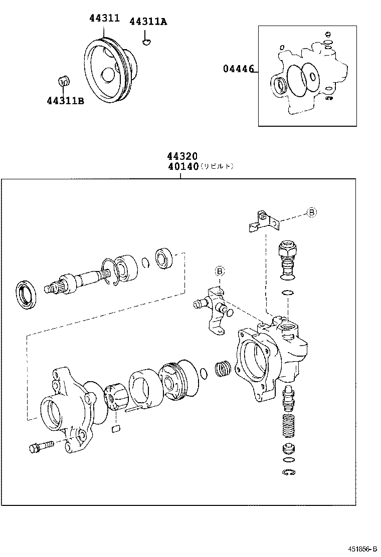 44320-27130 PUMP ASSY, VANE product image