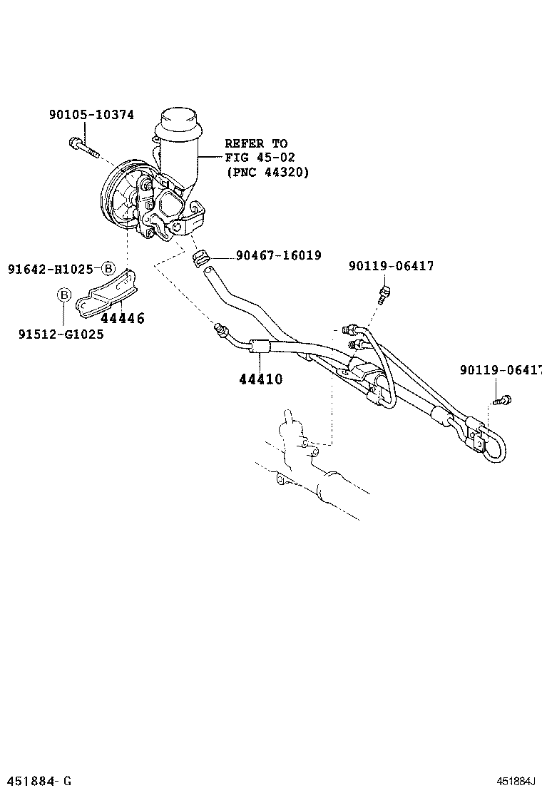 44410-52011 TUBE ASSY, PRESSURE FEED product image