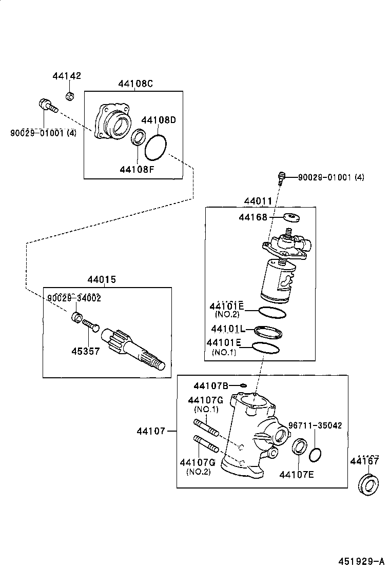 45046-39426 END SUB-ASSY, TIE ROD, RH product image