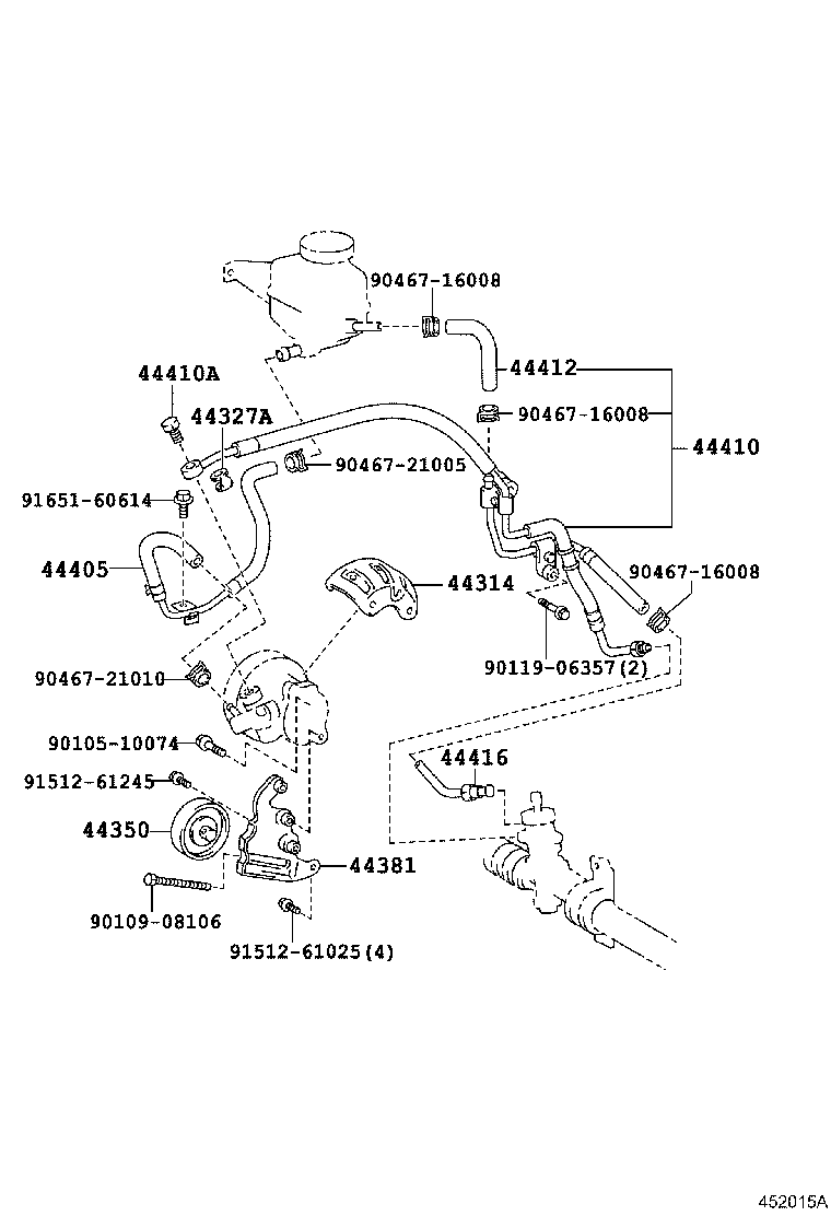 44040-12070 TUBE ASSY, PRESSURE FEED product image