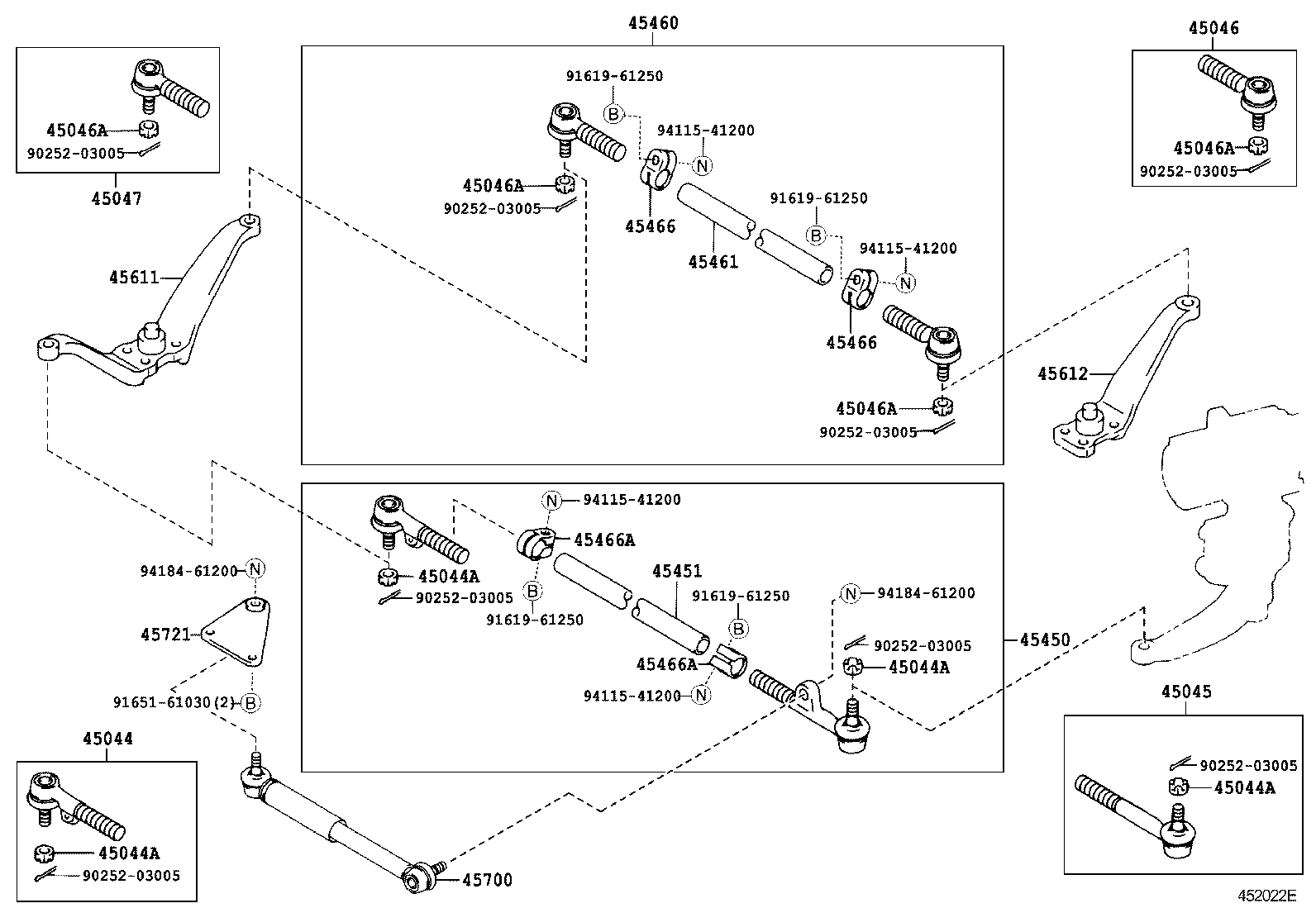 44107-60070 HOUSING SUB-ASSY, POWER STEERING GEAR product image