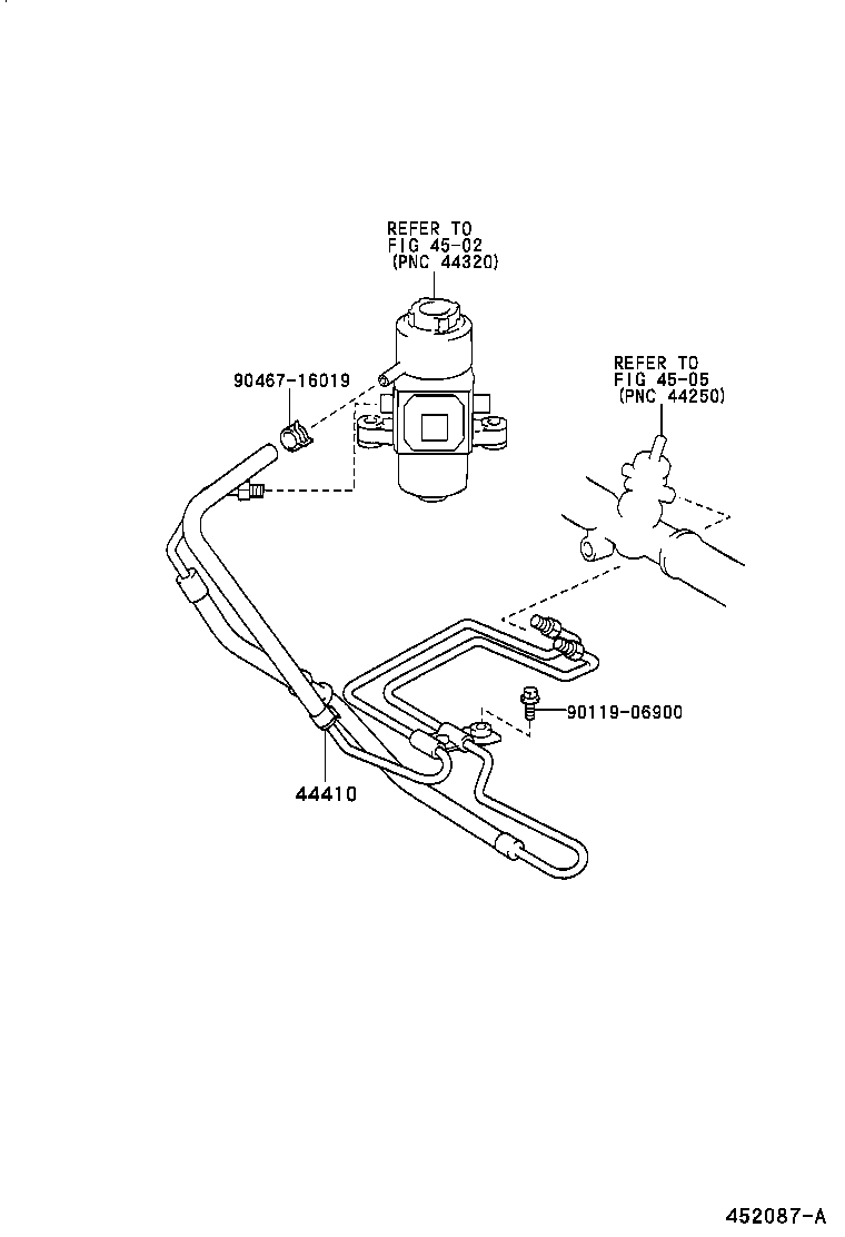 Toyota 44410-17041 TUBE ASSY, PRESSURE FEED