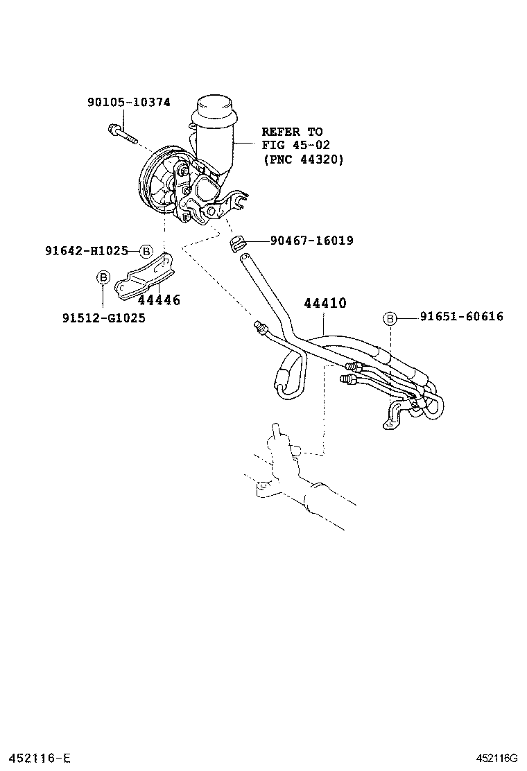 44410-52011 TUBE ASSY, PRESSURE FEED product image