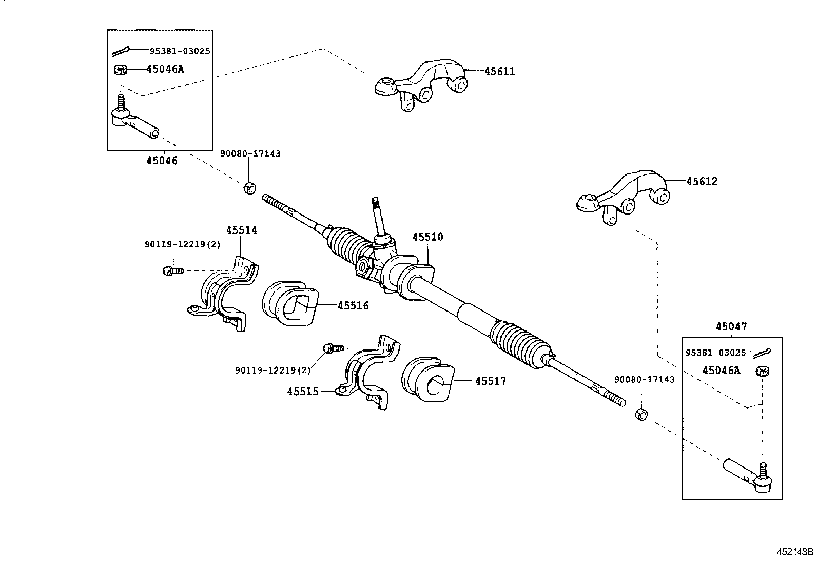 44205-0B010 STOPPER SUB-ASSY, CYLINDER END product image