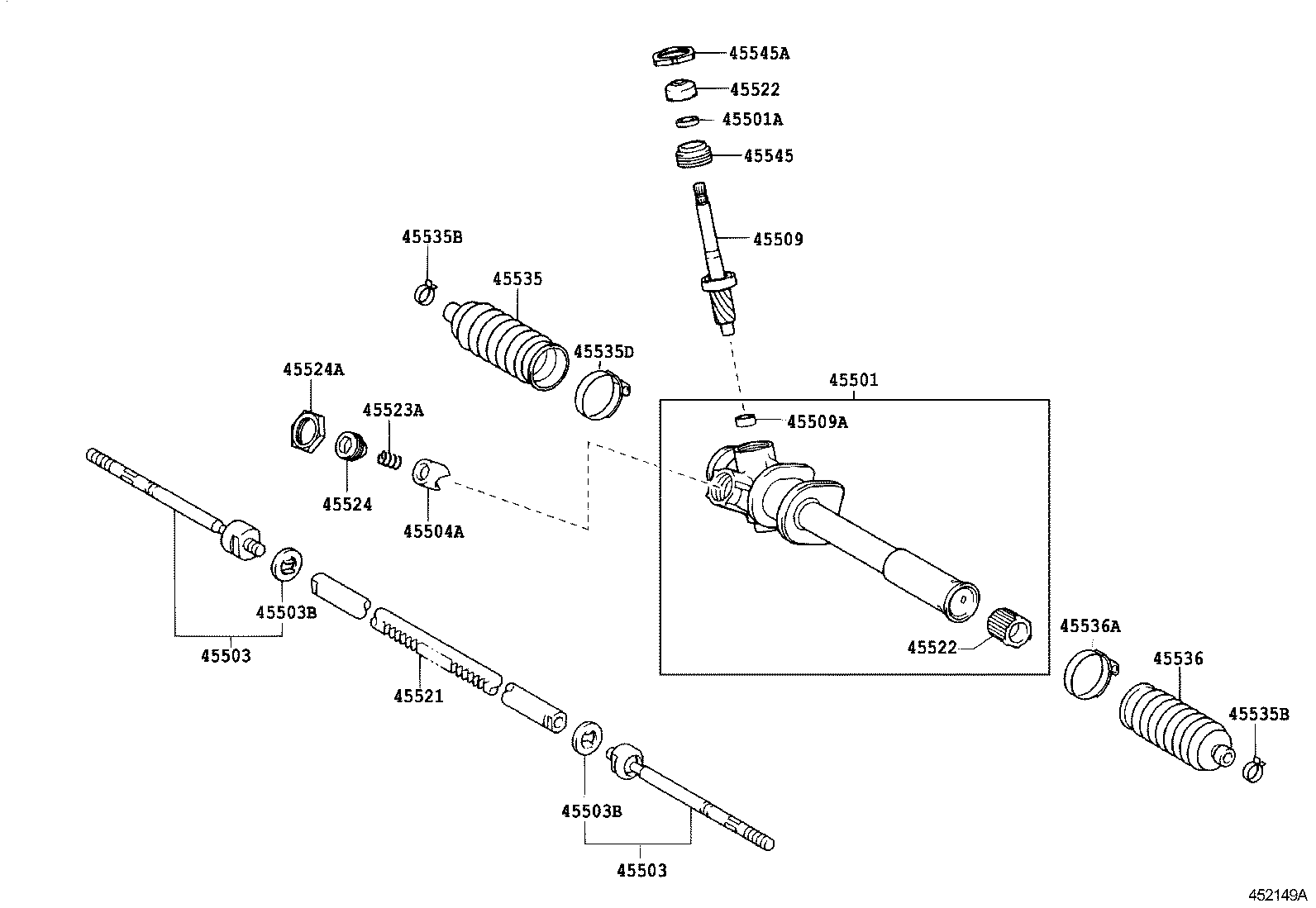 44205-0B010 STOPPER SUB-ASSY, CYLINDER END product image