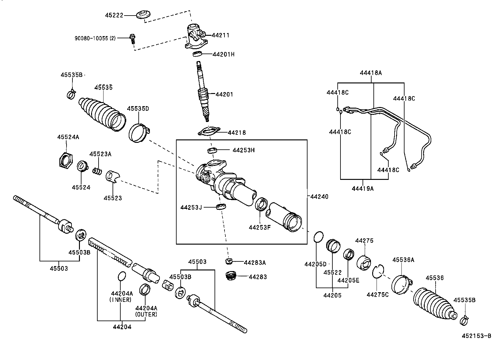 44205-0B010 STOPPER SUB-ASSY, CYLINDER END product image