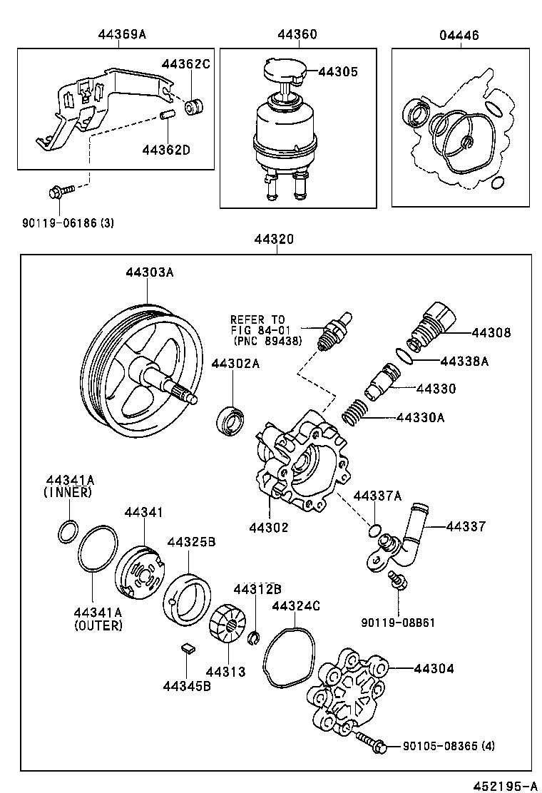44310-28240 PUMP ASSY, VANE product image