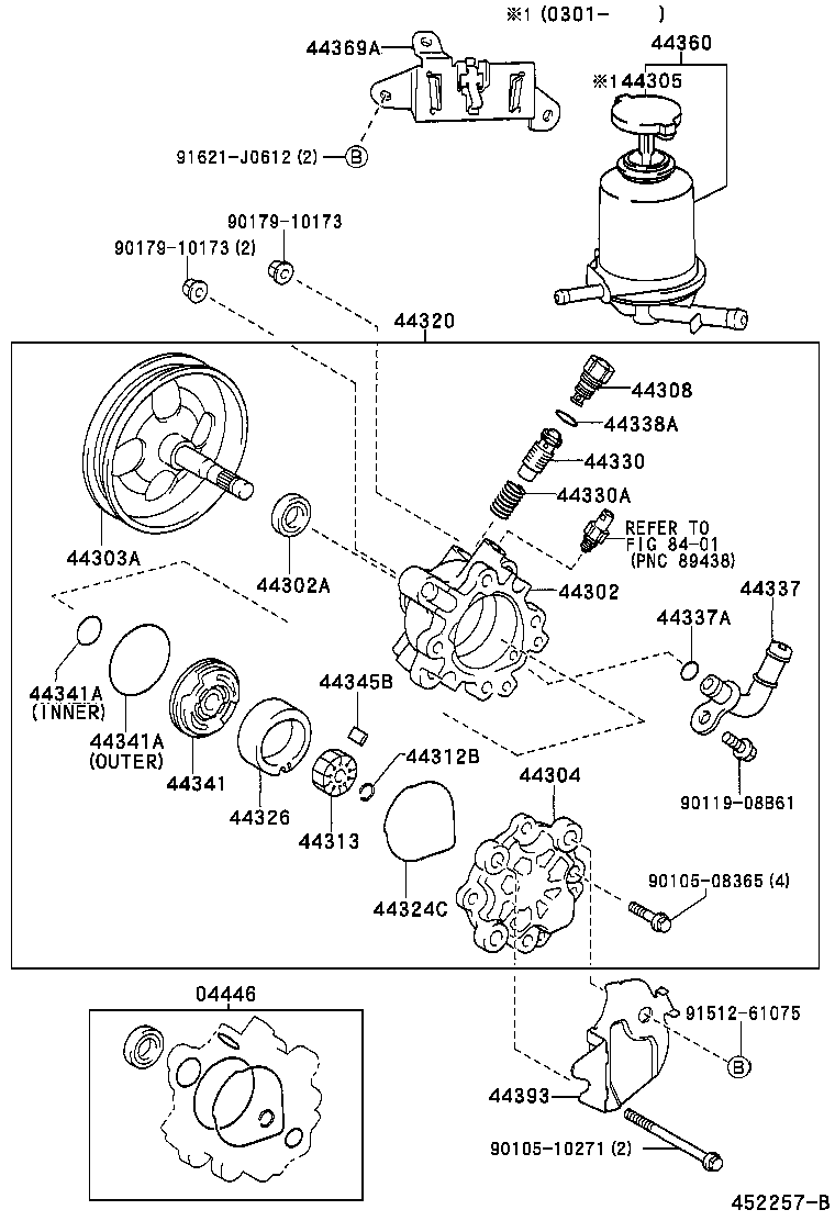 44330-32880 VALVE ASSY, FLOW CONTROL product image