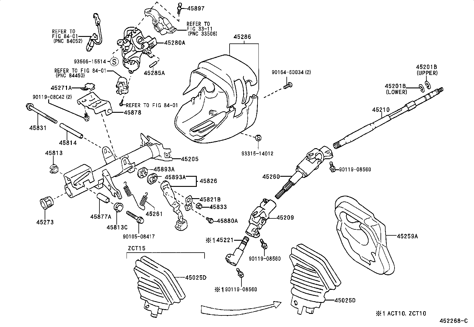 45209-63010 YOKE SUB-ASSY, STEERING SLIDING product image