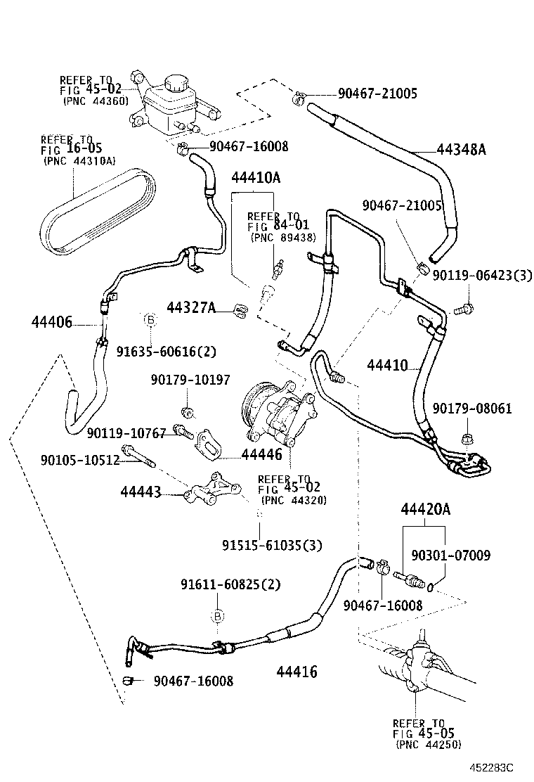 44402-48020 COOLER SUB-ASSY, POWER STEERING OIL, NO.1 product image