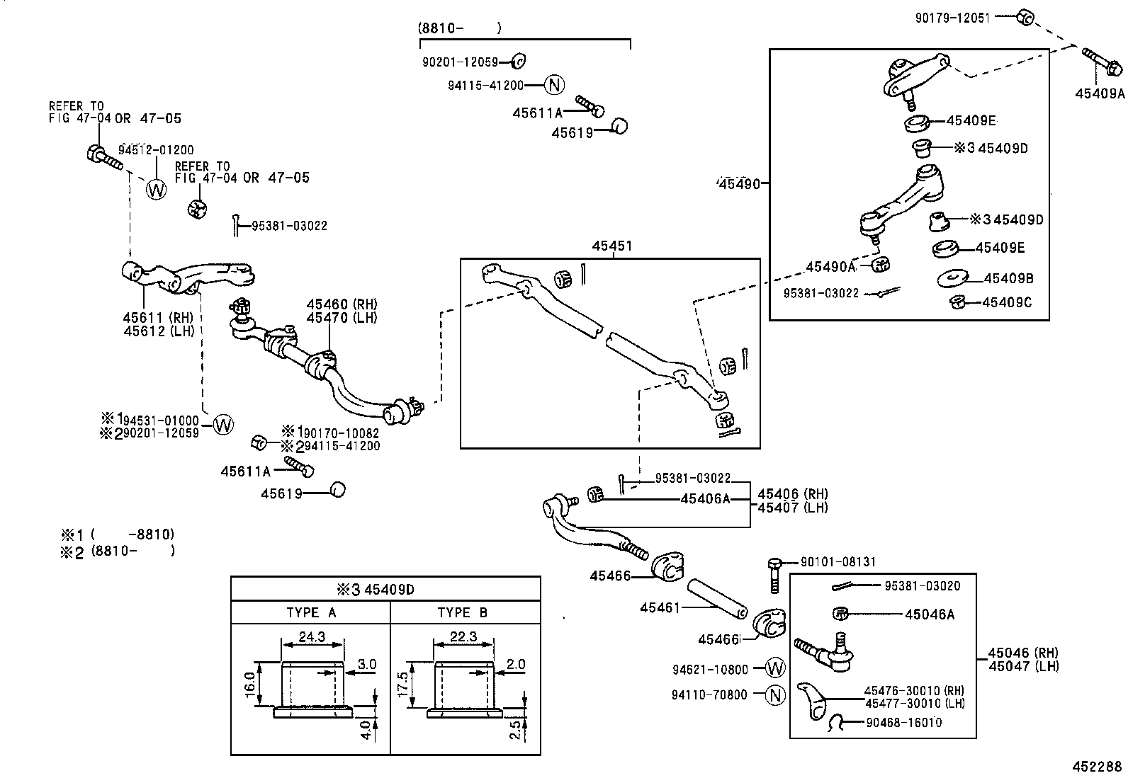 45466-22020 CLAMP, TIE ROD END product image