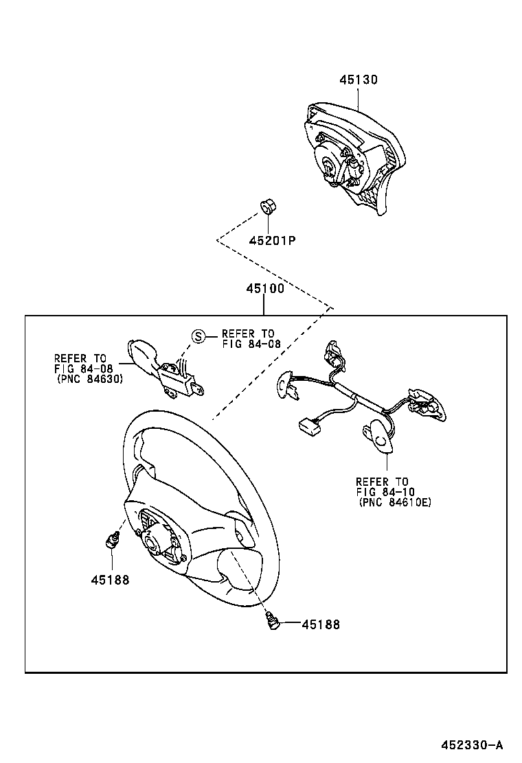 45100-2B741-C2 WHEEL ASSY, STEERING product image