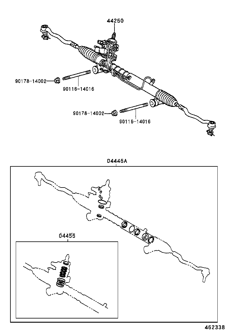 44211-50040 HOUSING, CONTROL VALVE product image