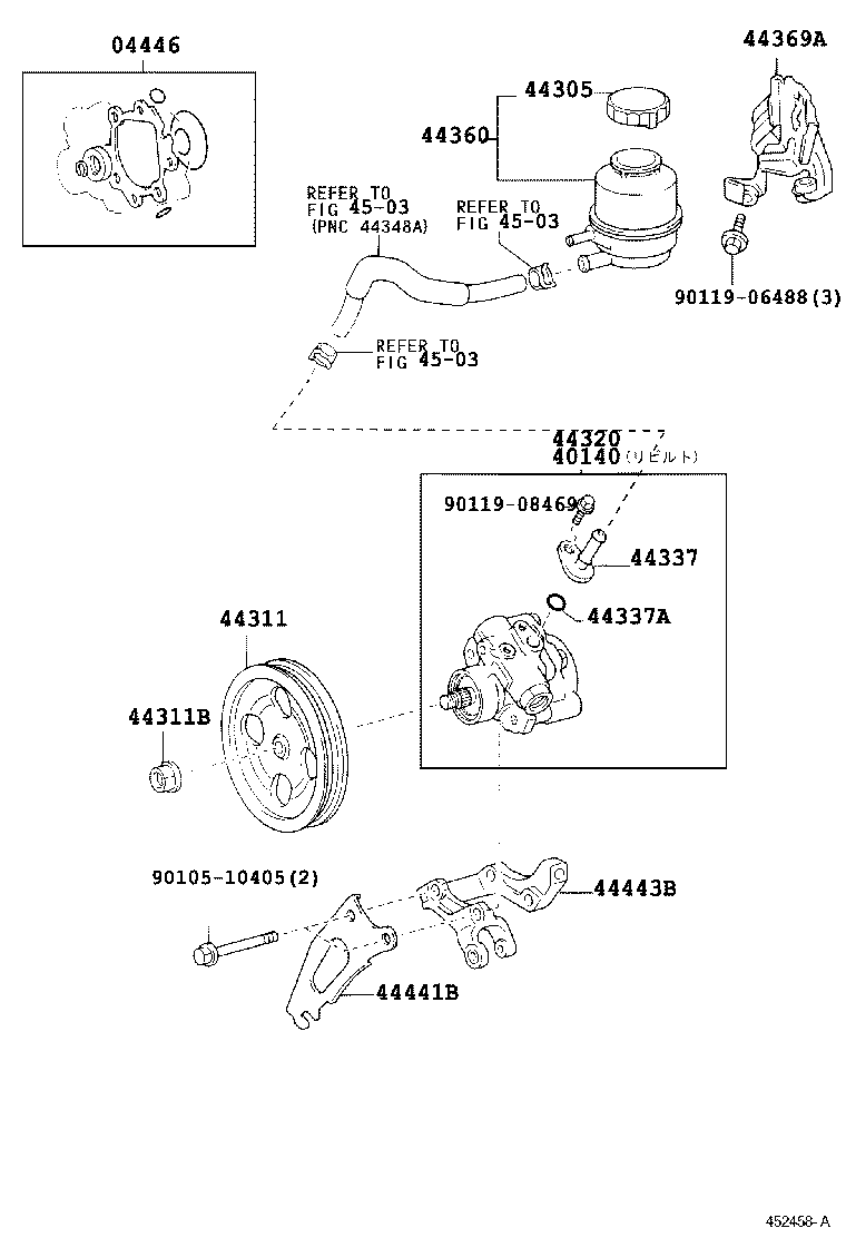 44310-22650 PUMP ASSY, VANE product image