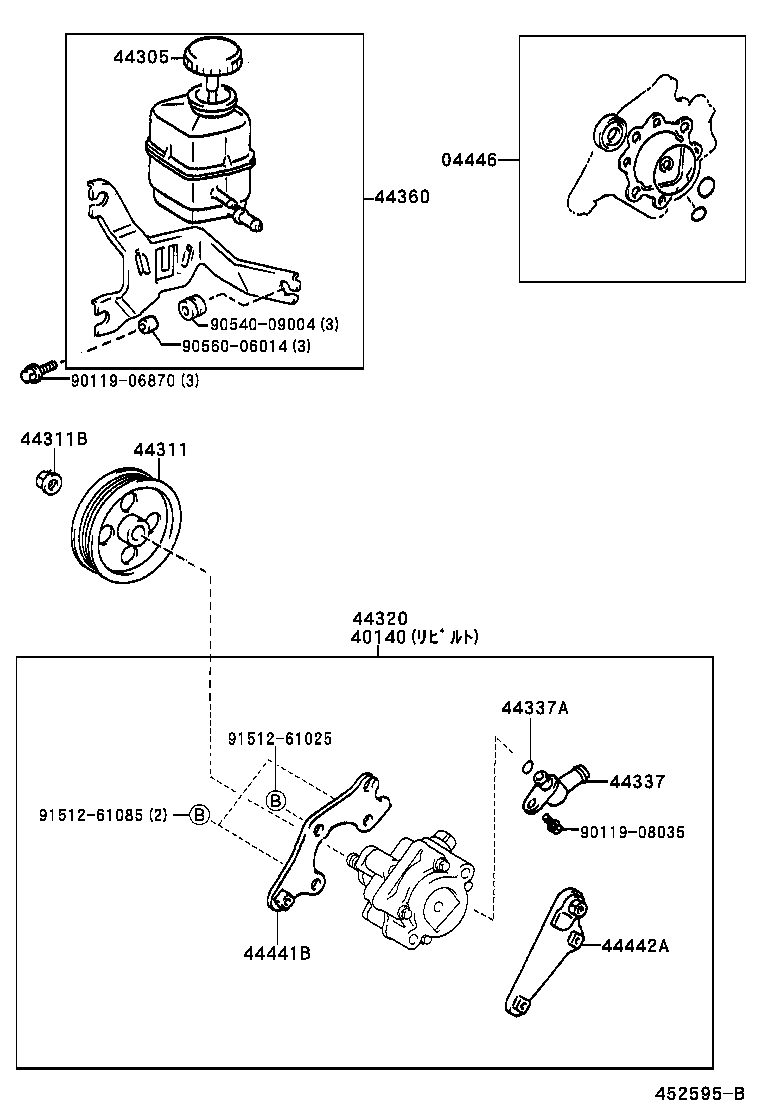 44320-48010 PUMP ASSY, VANE product image