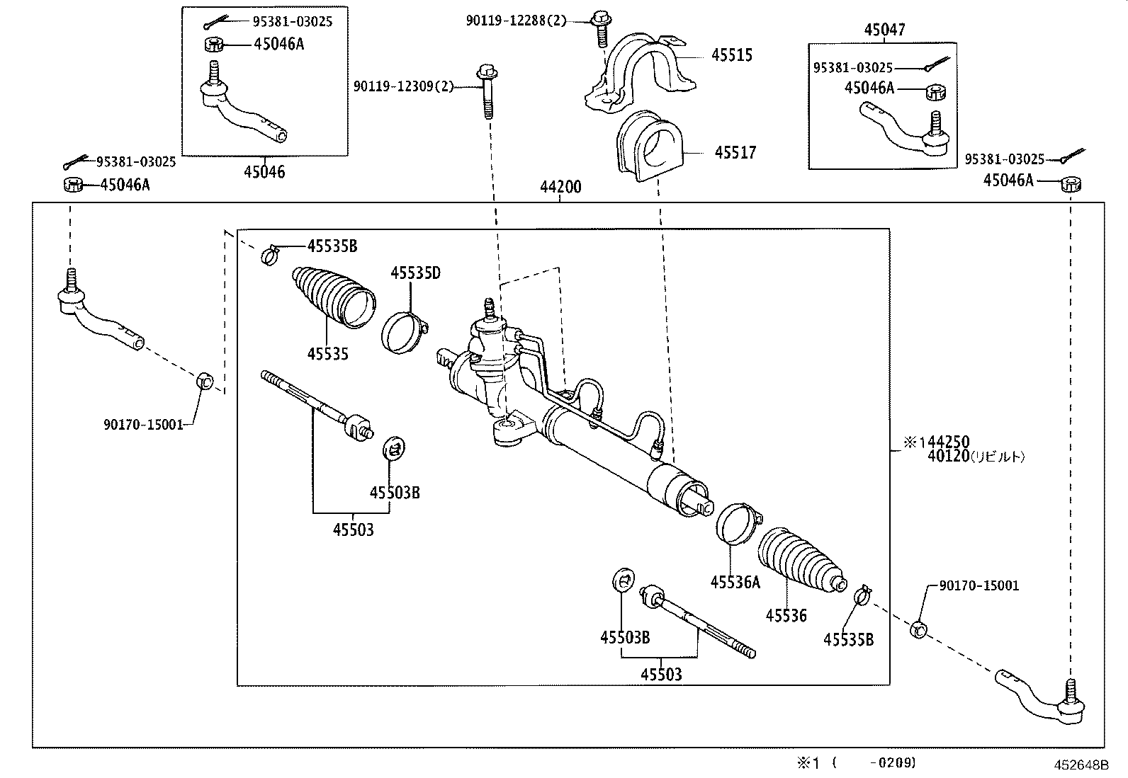 44210-44080 VALVE ASSY, POWER STEERING CONTROL product image