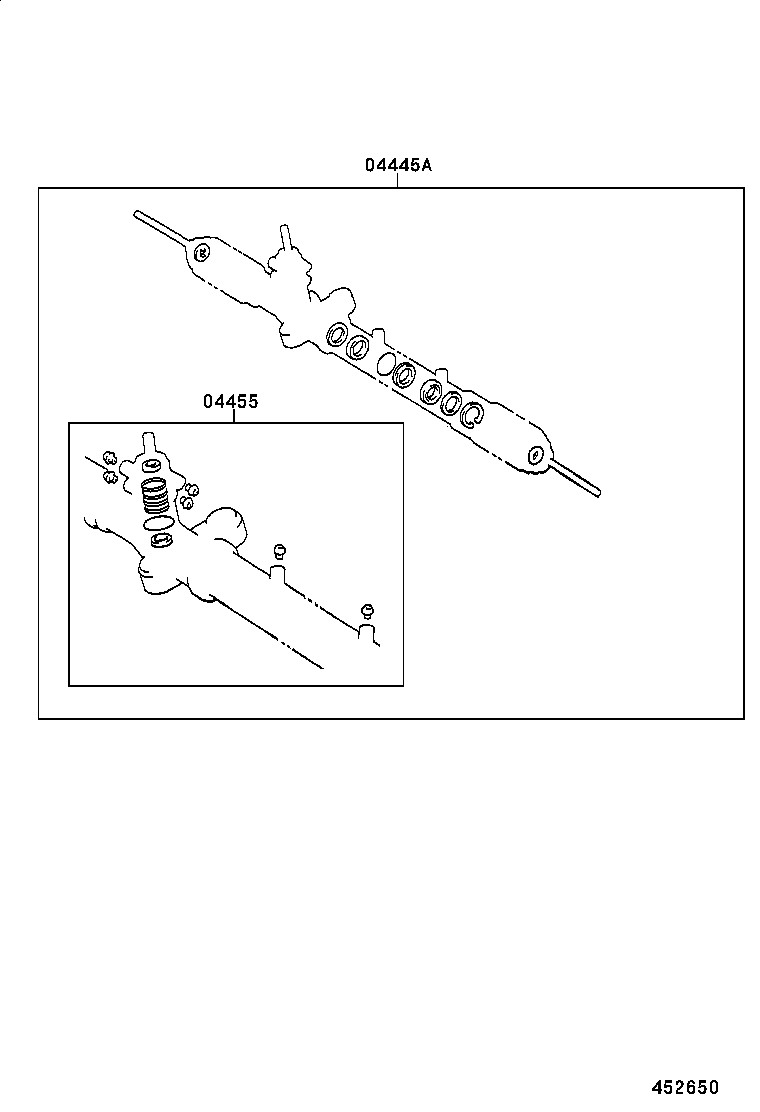 44210-44080 VALVE ASSY, POWER STEERING CONTROL product image