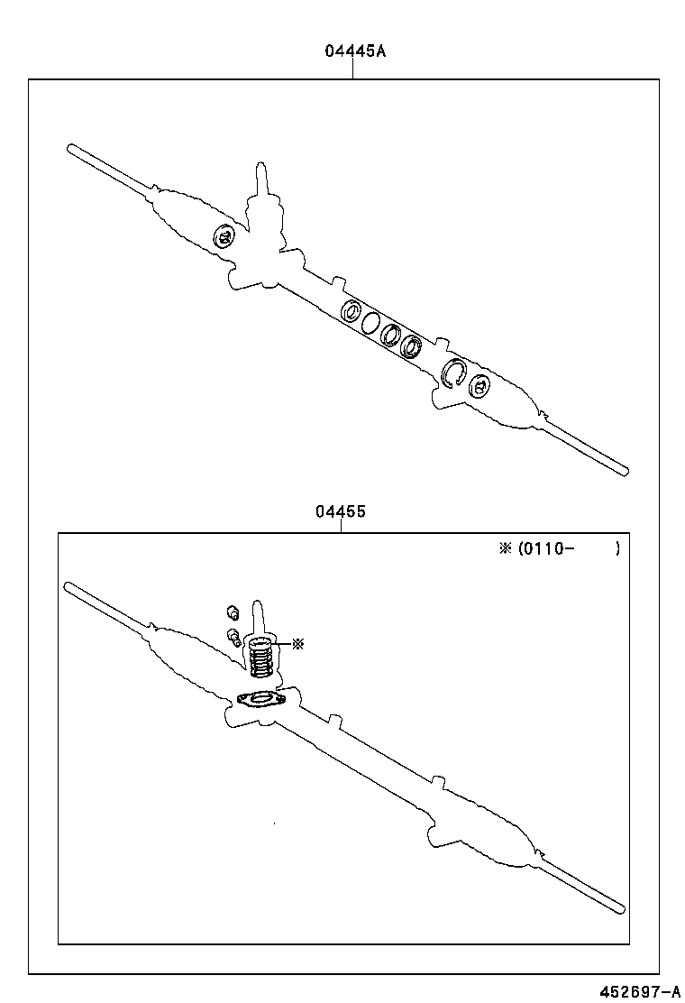 44200-2B040 LINK ASSY, POWER STEERING product image