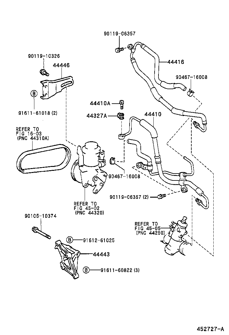44402-12201 COOLER SUB-ASSY, POWER STEERING OIL, NO.1 product image