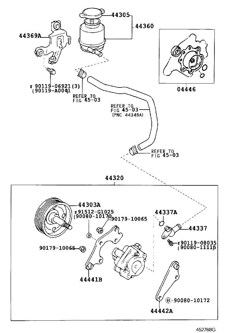 44320-33150 PUMP ASSY, VANE product image