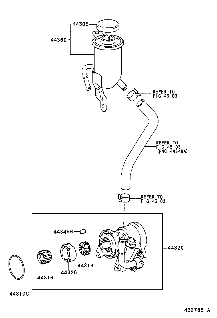 44320-35330 PUMP ASSY, VANE product image