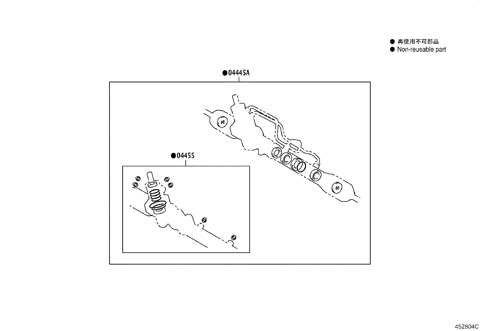 44250-43010 GEAR ASSY, POWER STEERING(FOR RACK & PINION) product image