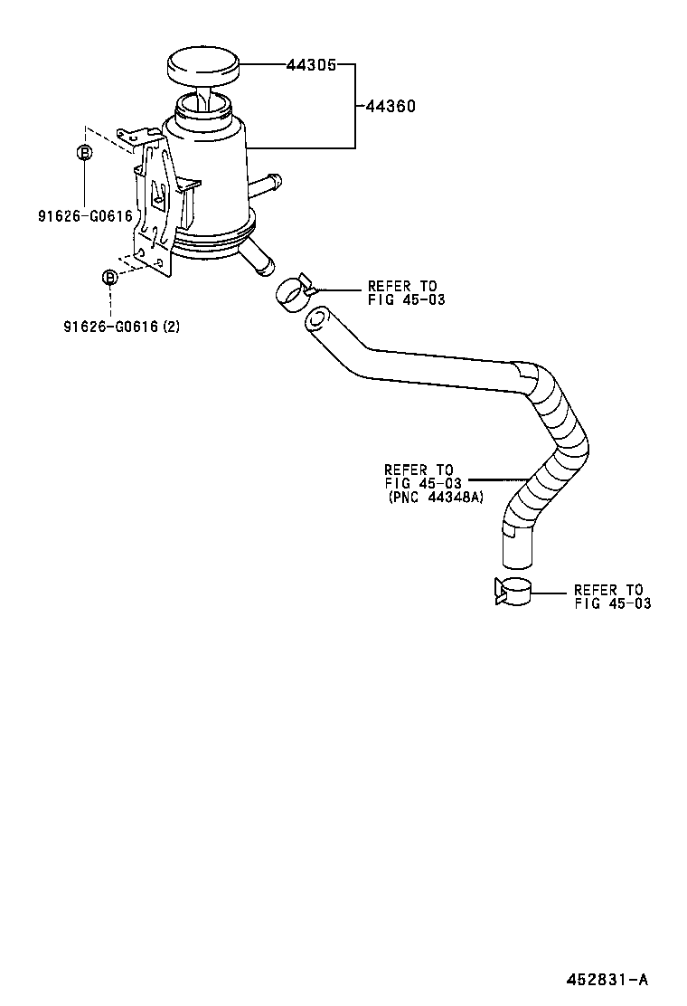 44302-26012 HOUSING SUB-ASSY, VANE PUMP, FRONT product image