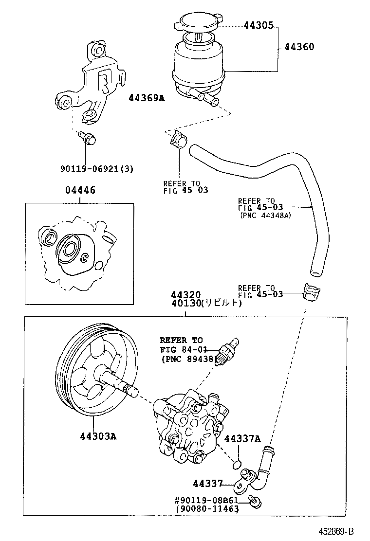40130-33150 PUMP ASSY,VANE REBUILT product image
