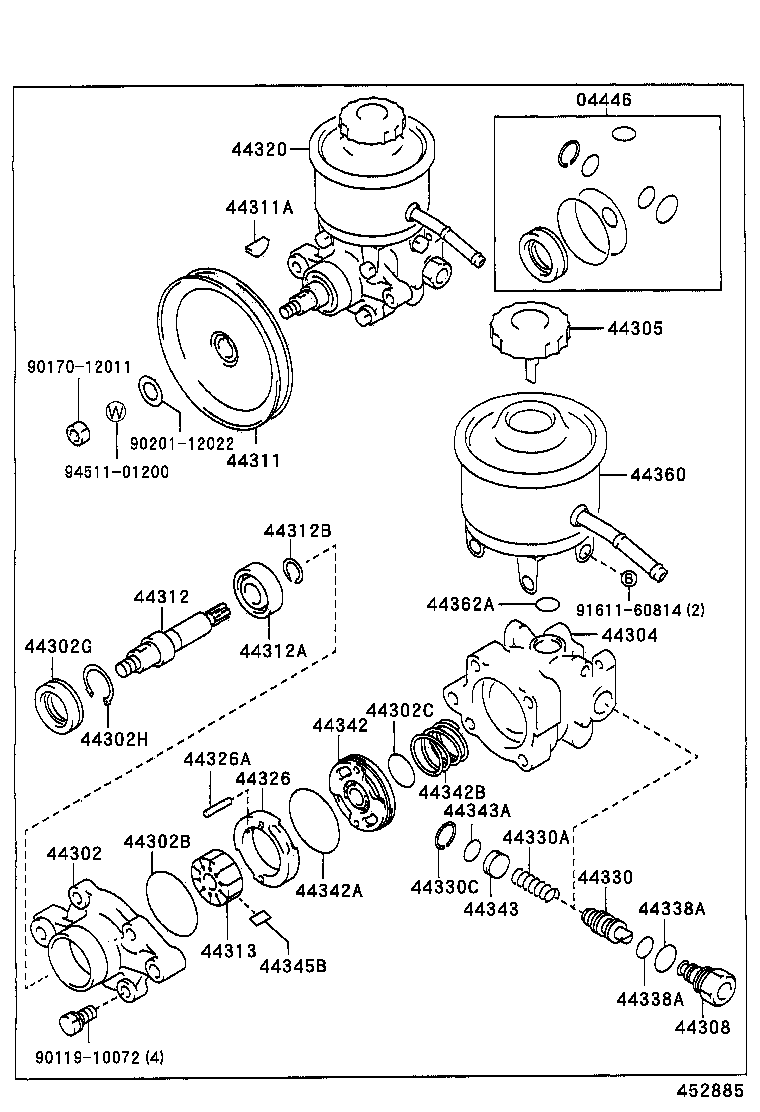 44320-35470 PUMP ASSY, VANE product image