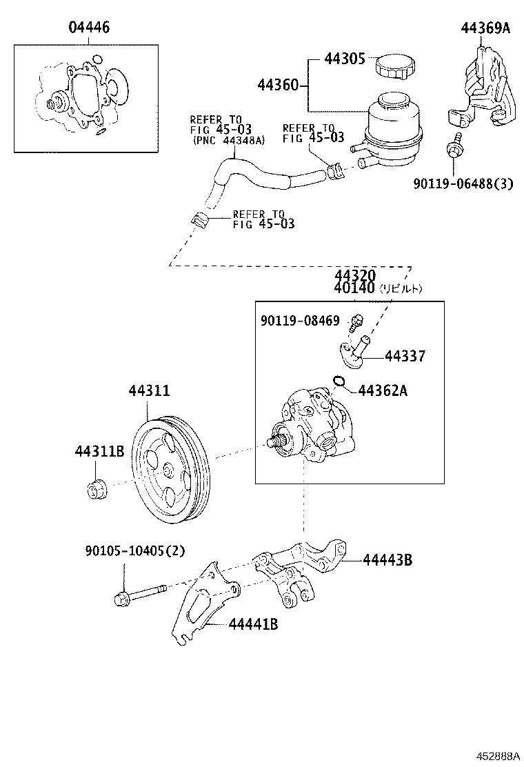 44320-30660 PUMP ASSY, VANE product image