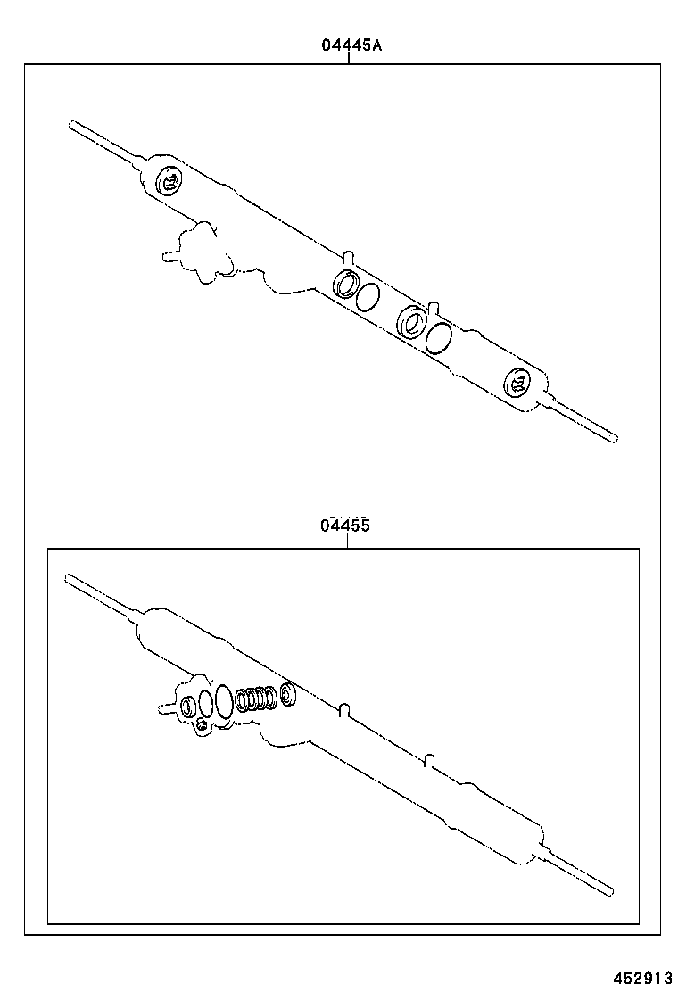 44250-25010 GEAR ASSY, POWER STEERING(FOR RACK & PINION) product image