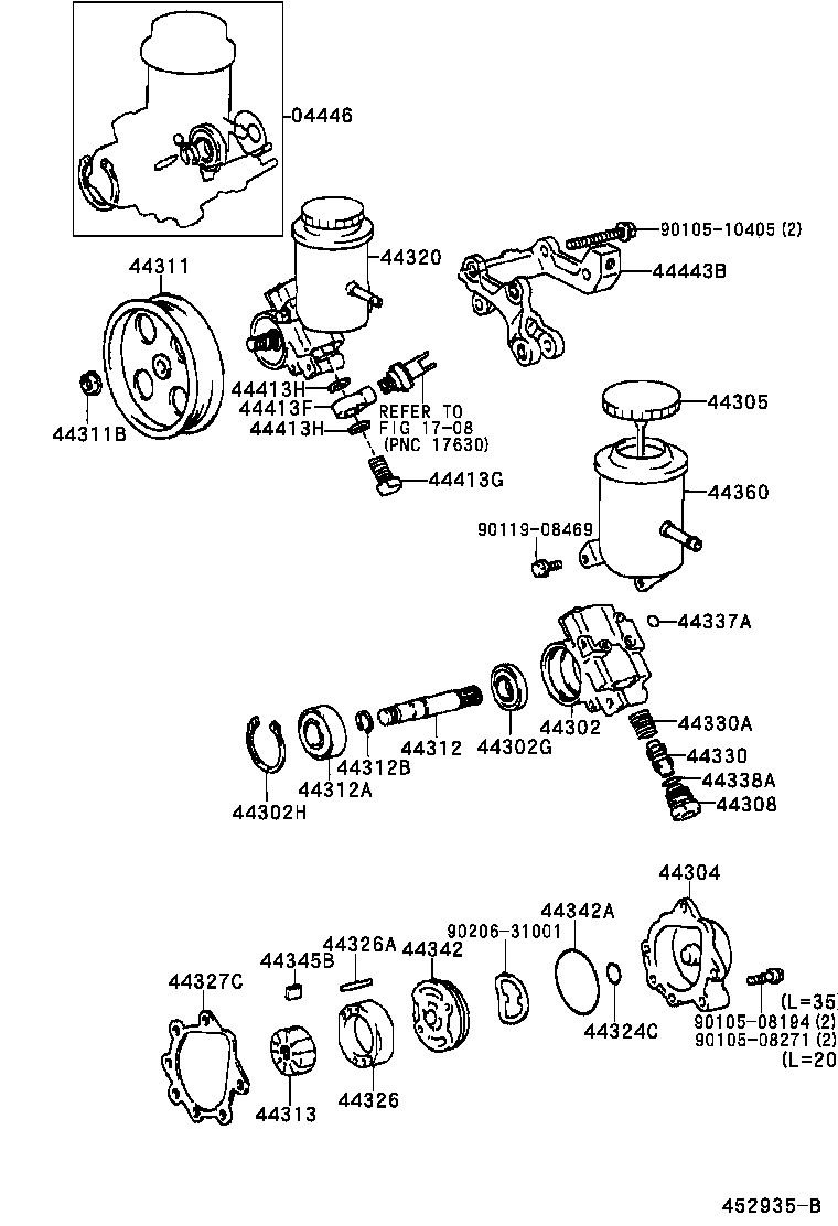 44320-22411 PUMP ASSY, VANE product image