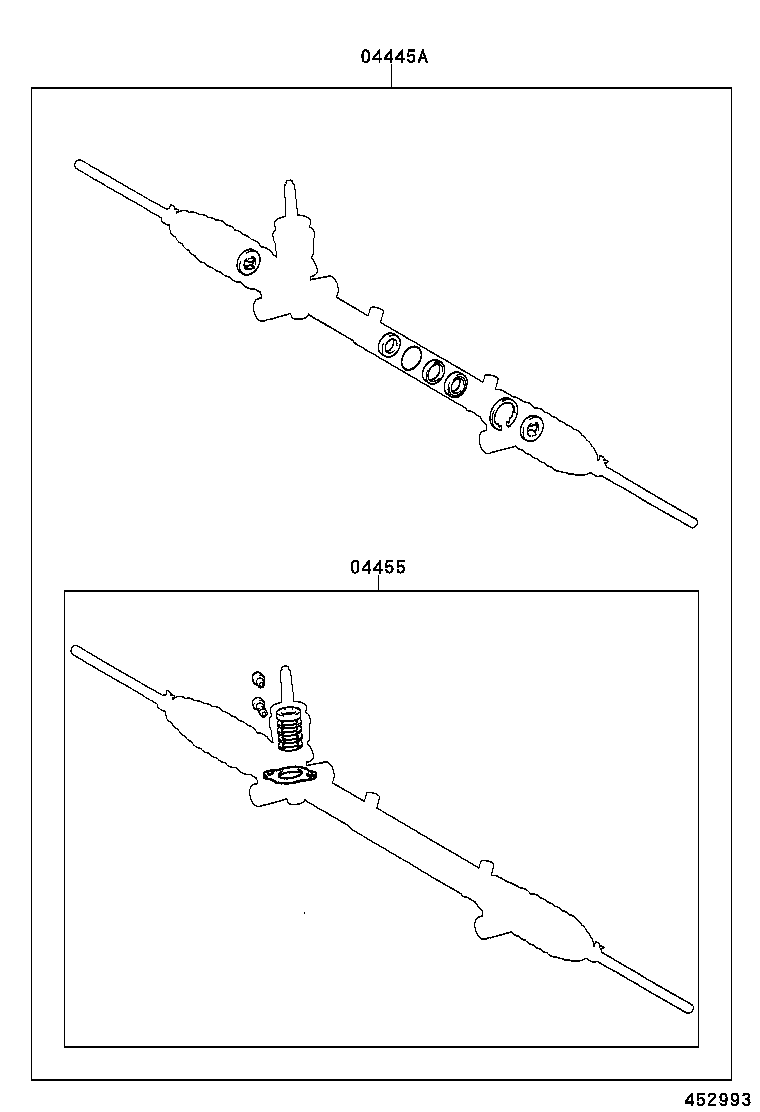 44250-20800 GEAR ASSY, POWER STEERING(FOR RACK & PINION) product image
