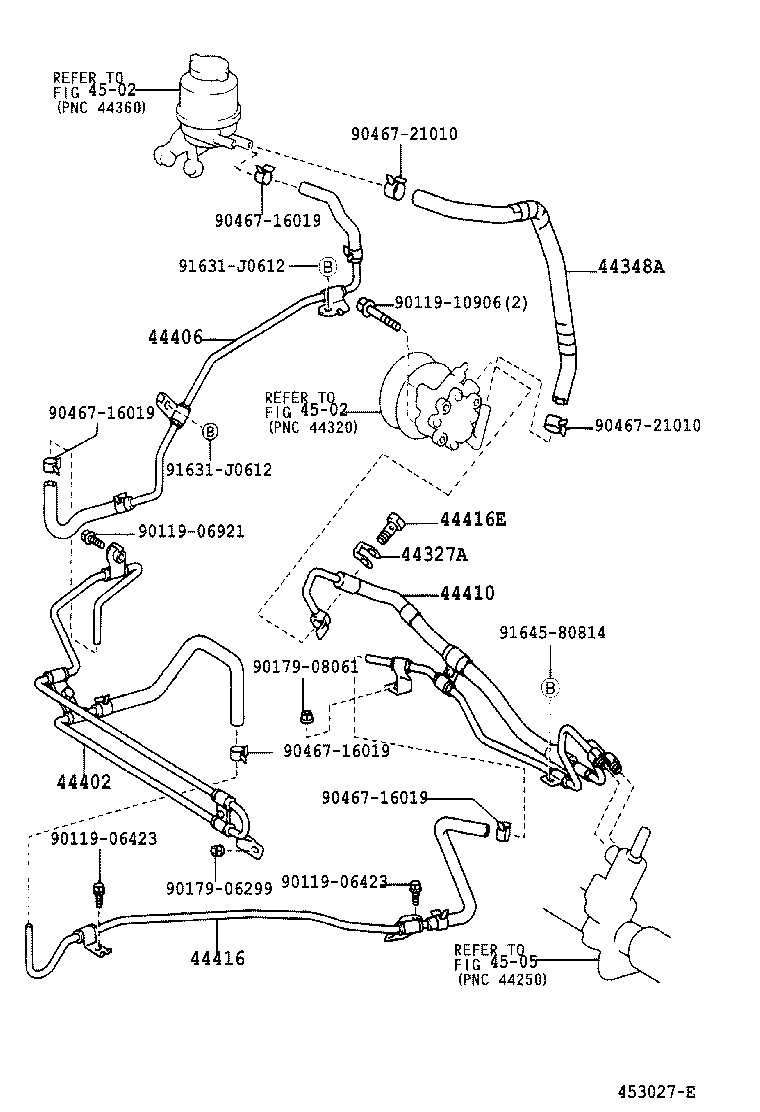 44402-06050 COOLER SUB-ASSY, POWER STEERING OIL, NO.1 product image
