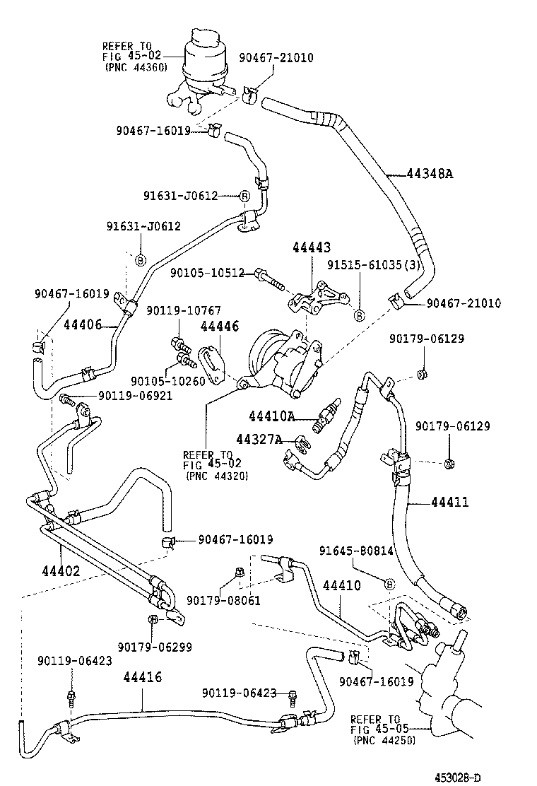 44402-06050 COOLER SUB-ASSY, POWER STEERING OIL, NO.1 product image