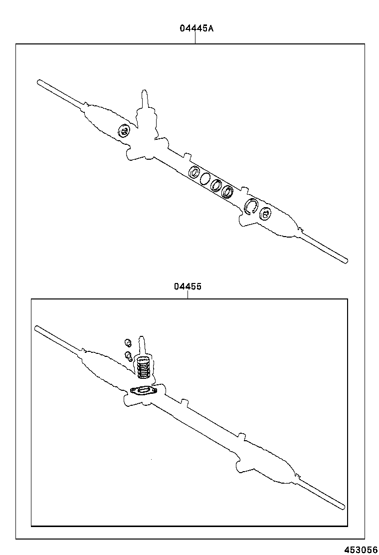 44250-02170 GEAR ASSY, POWER STEERING(FOR RACK & PINION) product image