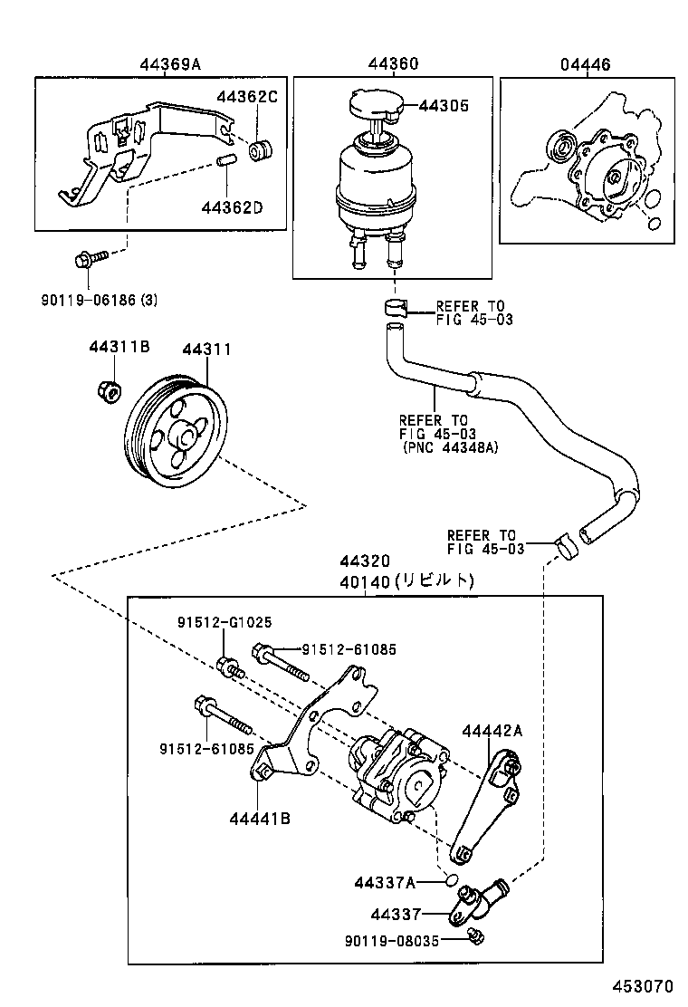 44320-28160 PUMP ASSY, VANE product image