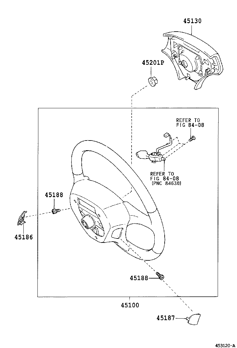 90080-14042 SCREW, STEERING WHEEL PAD ATTACHING product image