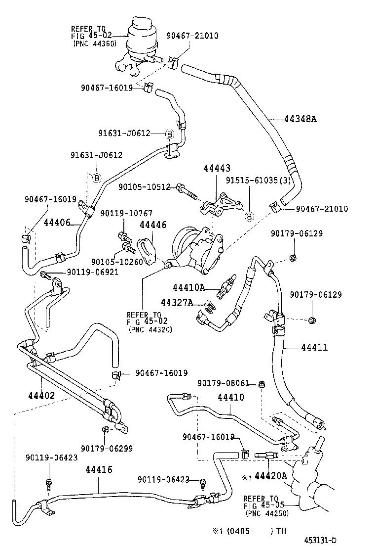 44402-06050 COOLER SUB-ASSY, POWER STEERING OIL, NO.1 product image